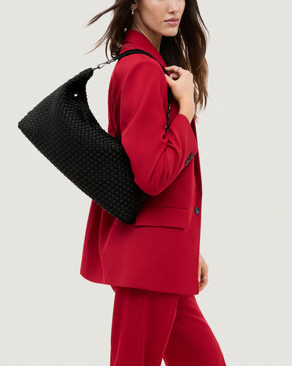 Bag Porto Half-moon Black