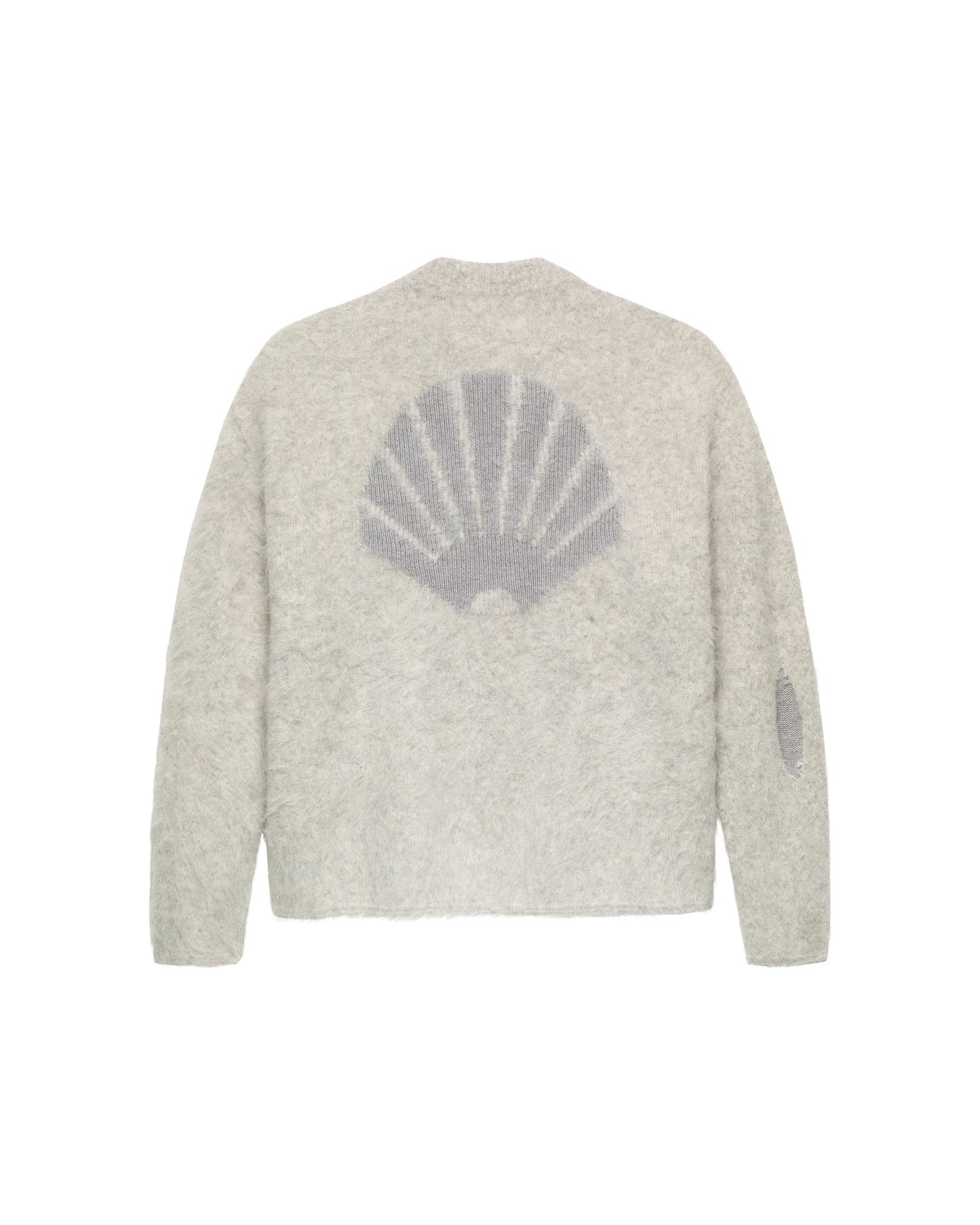 Sweater Alpaca Blend Crewneck Grey