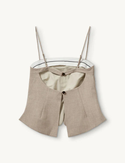 Top Pisano Melange Beige
