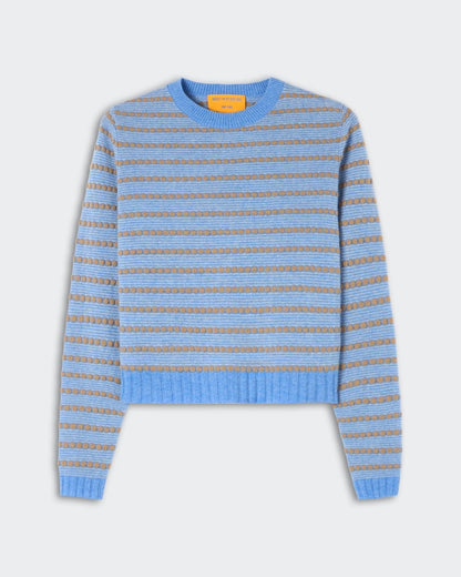 Sweater Pebble Stripe Blue