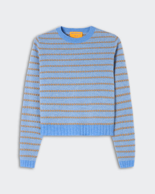 Sweater Pebble Stripe Blue