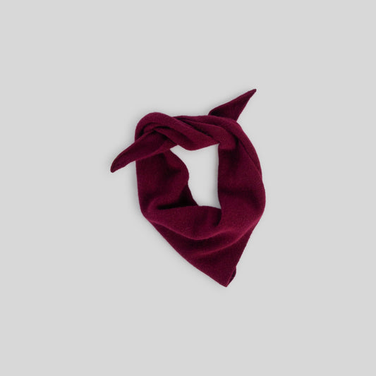 Scarf Bandana Taffy Wine
