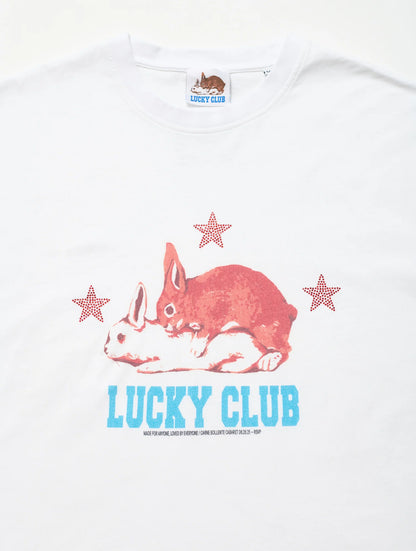 T-shirt Lucky Club White