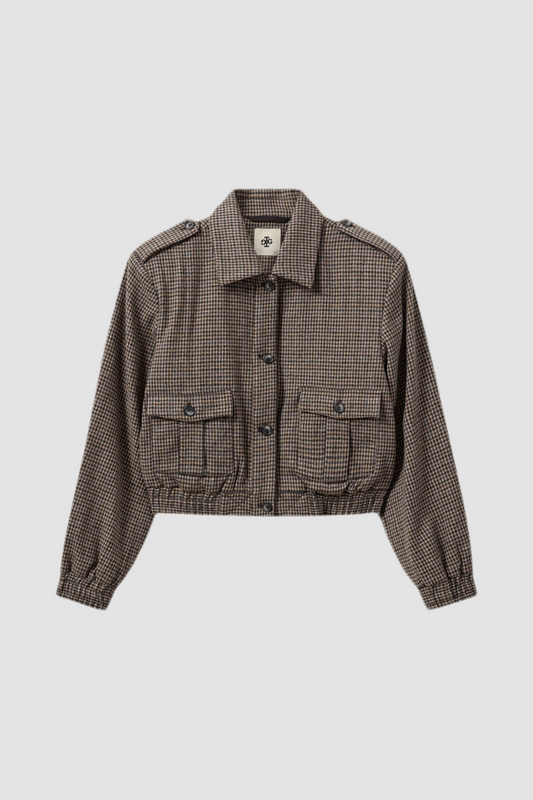 Bomber Jacket Sion Brown Mix