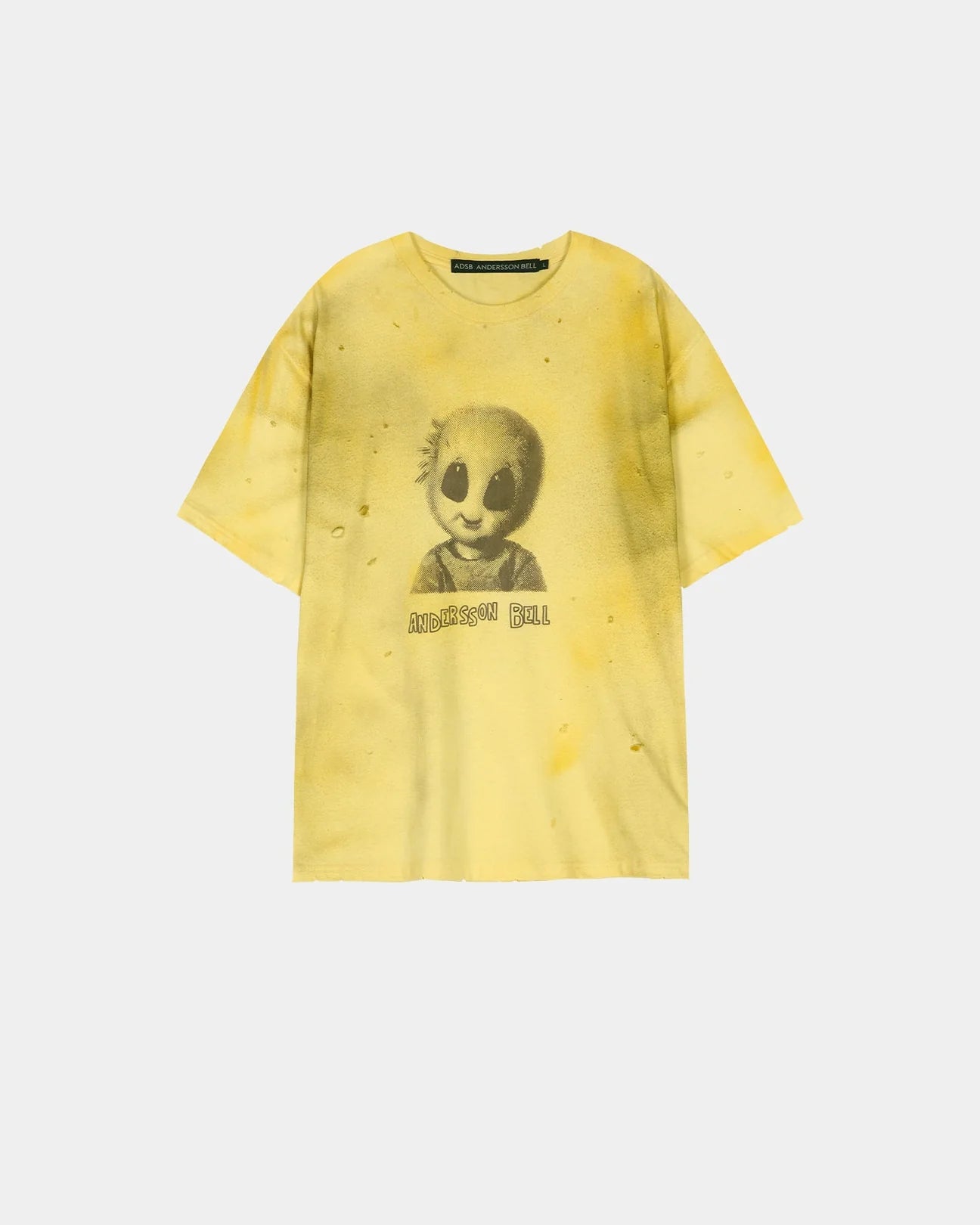 T-shirt Alien Machinery Yellow