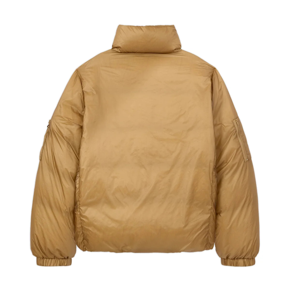 Jacket Puffer Translucent Face Brown