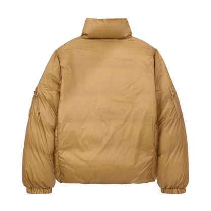 Jacket Puffer Translucent Face Brown