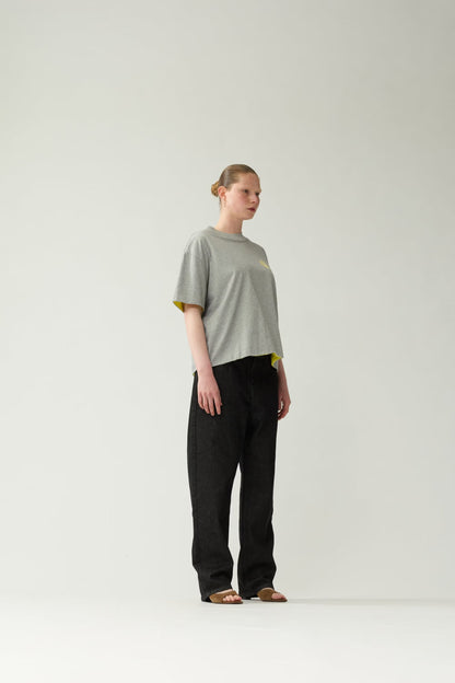 T-shirt Double-Layer Grey