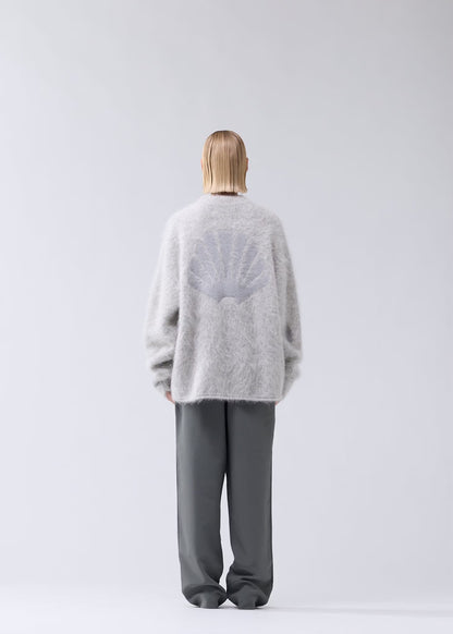 Sweater Alpaca Blend Crewneck Grey