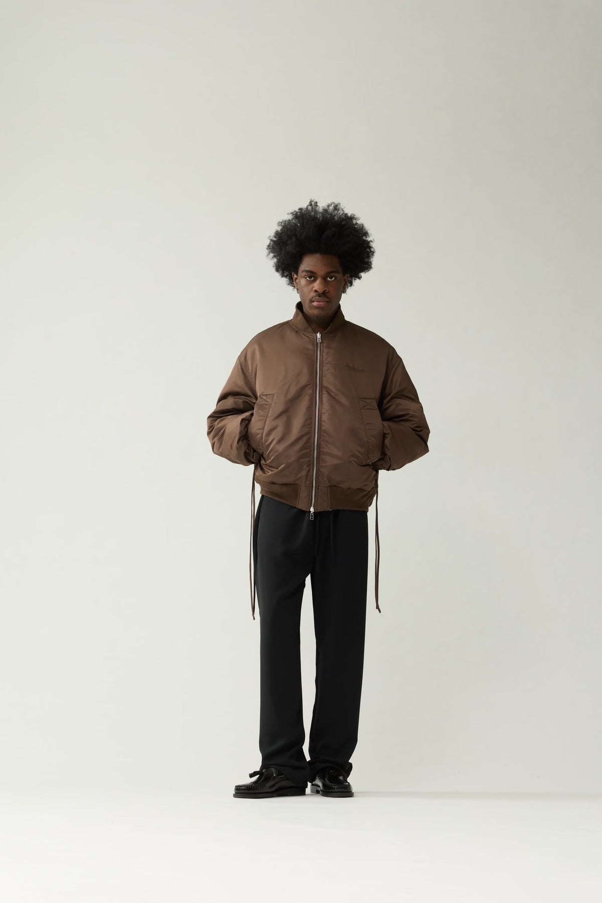 Jacket Bomber Reversible Brown&Blue