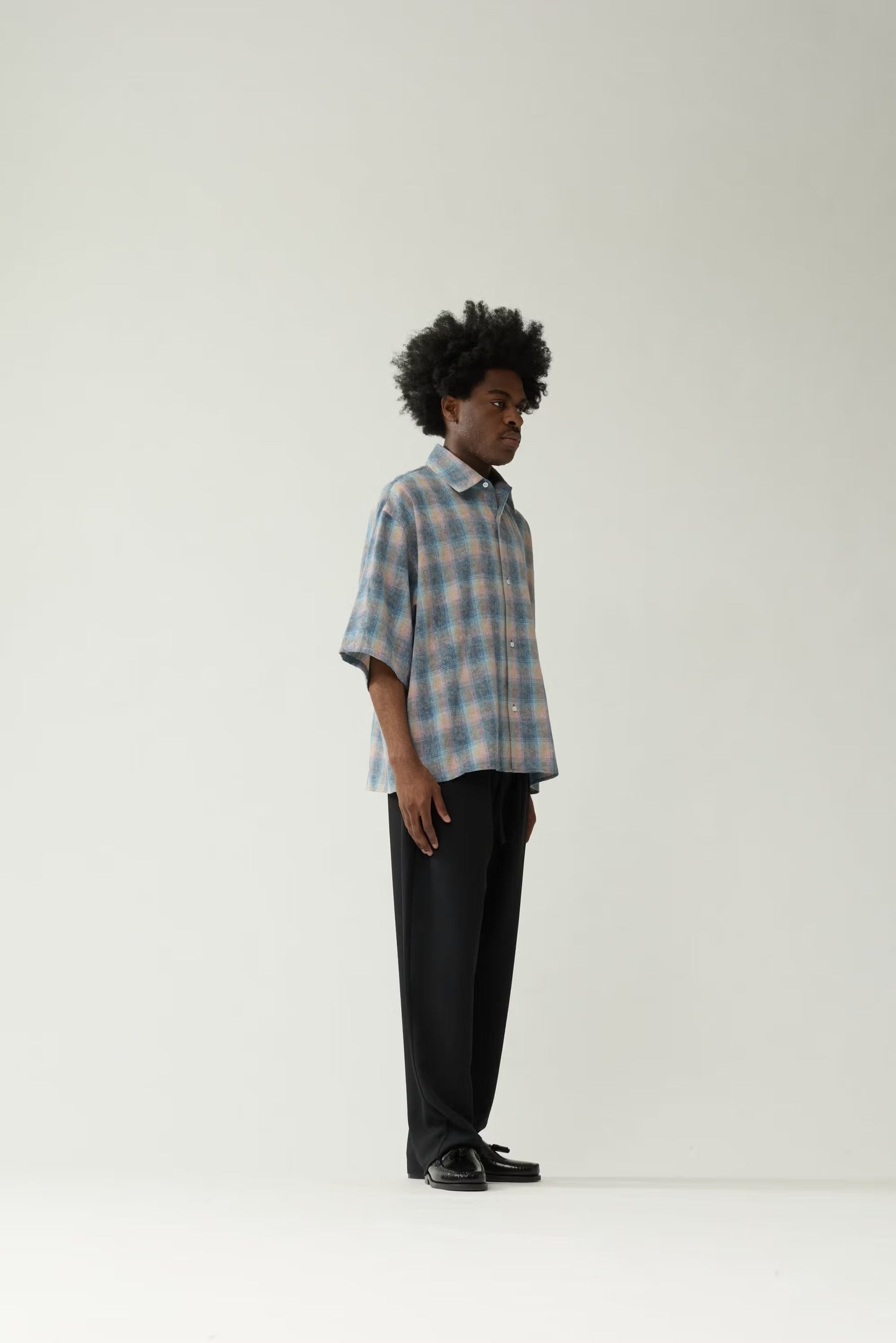 Shirt Flanel Button-up Multi