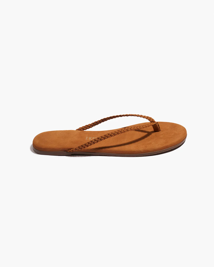 Flip Flops Lily Braid Camel