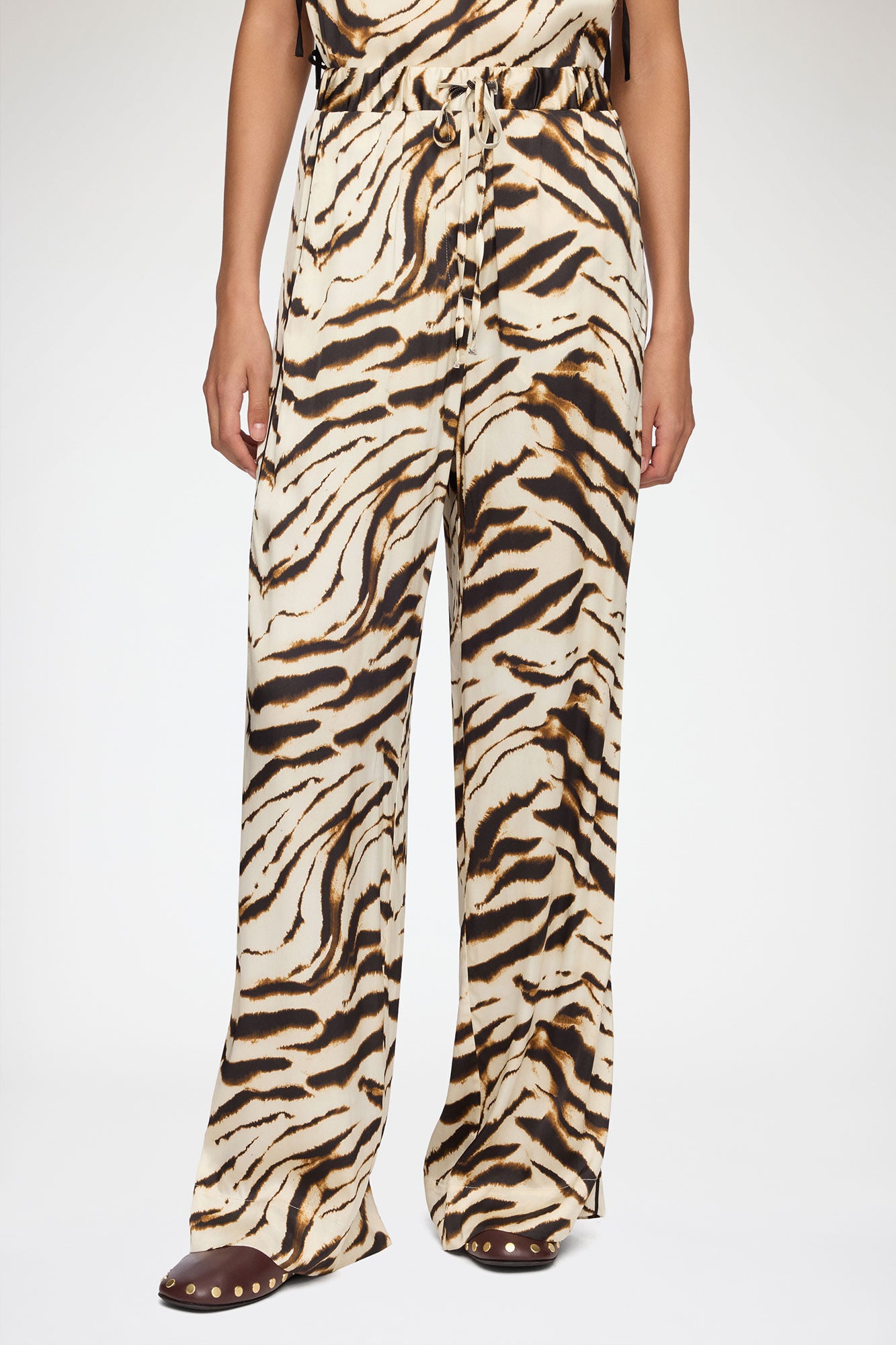 Pants Satin Zebra