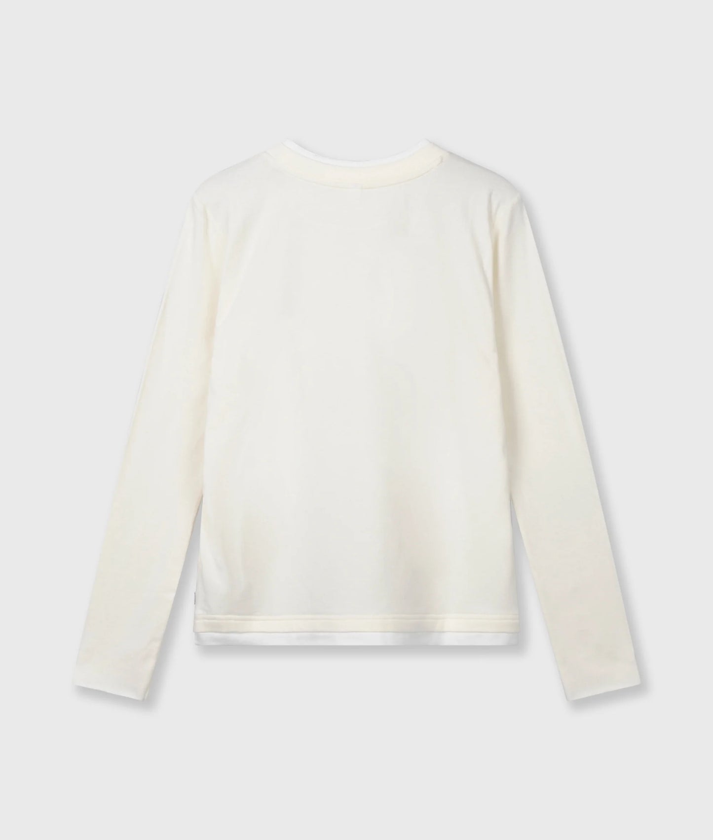 T-shirt Double Longsleeve Pearl Cream