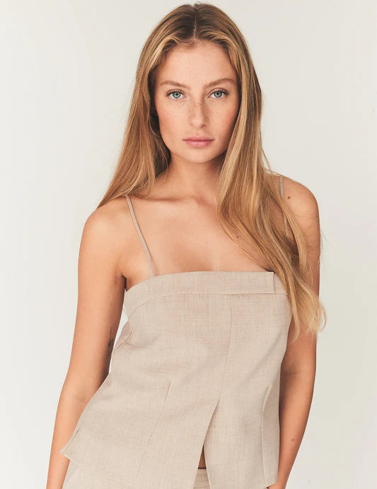 Top Pisano Melange Beige