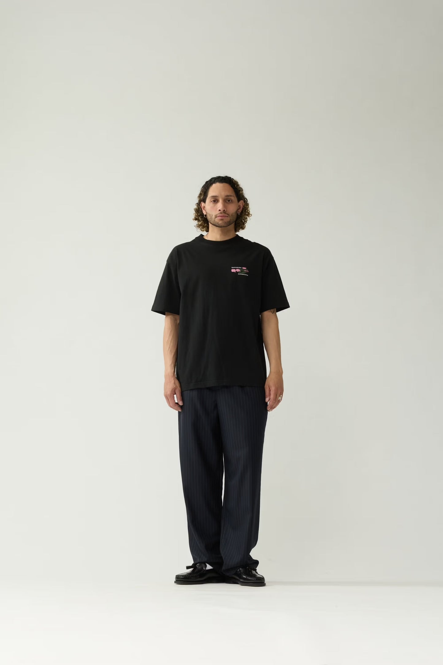T-shirt Lilies Black