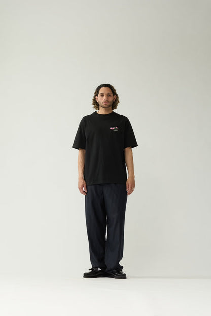 T-shirt Lilies Black