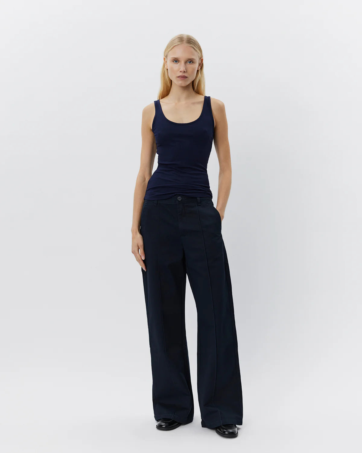 Top Diza Navy Blue