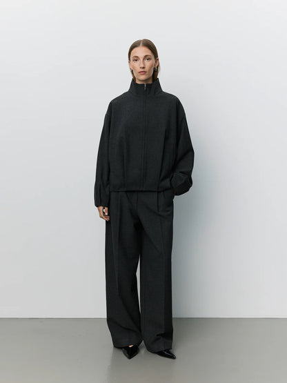 Bomber Becky Grey