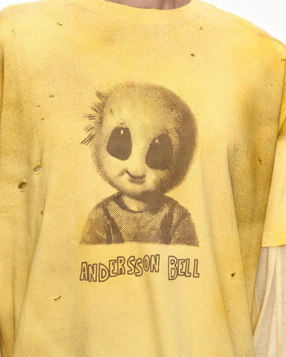T-shirt Alien Machinery Yellow