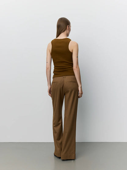 Pants Amila Pinstripe Brown