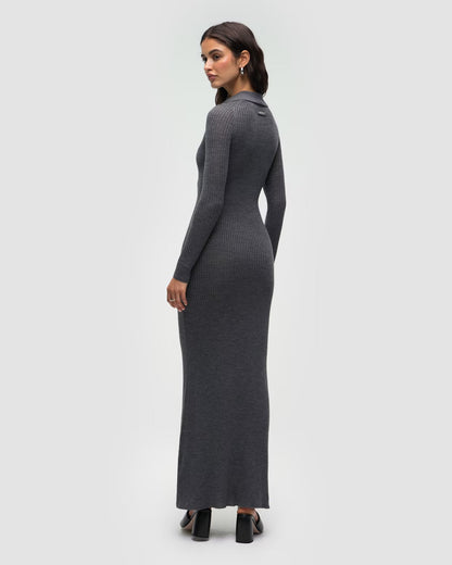 Dress Romi Gray Melange
