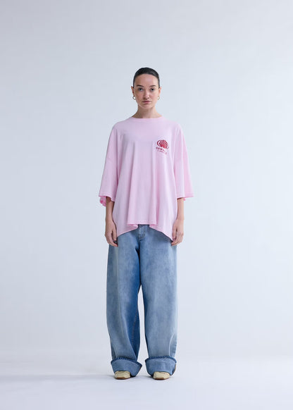 T-shirt Corporate Logo Pink