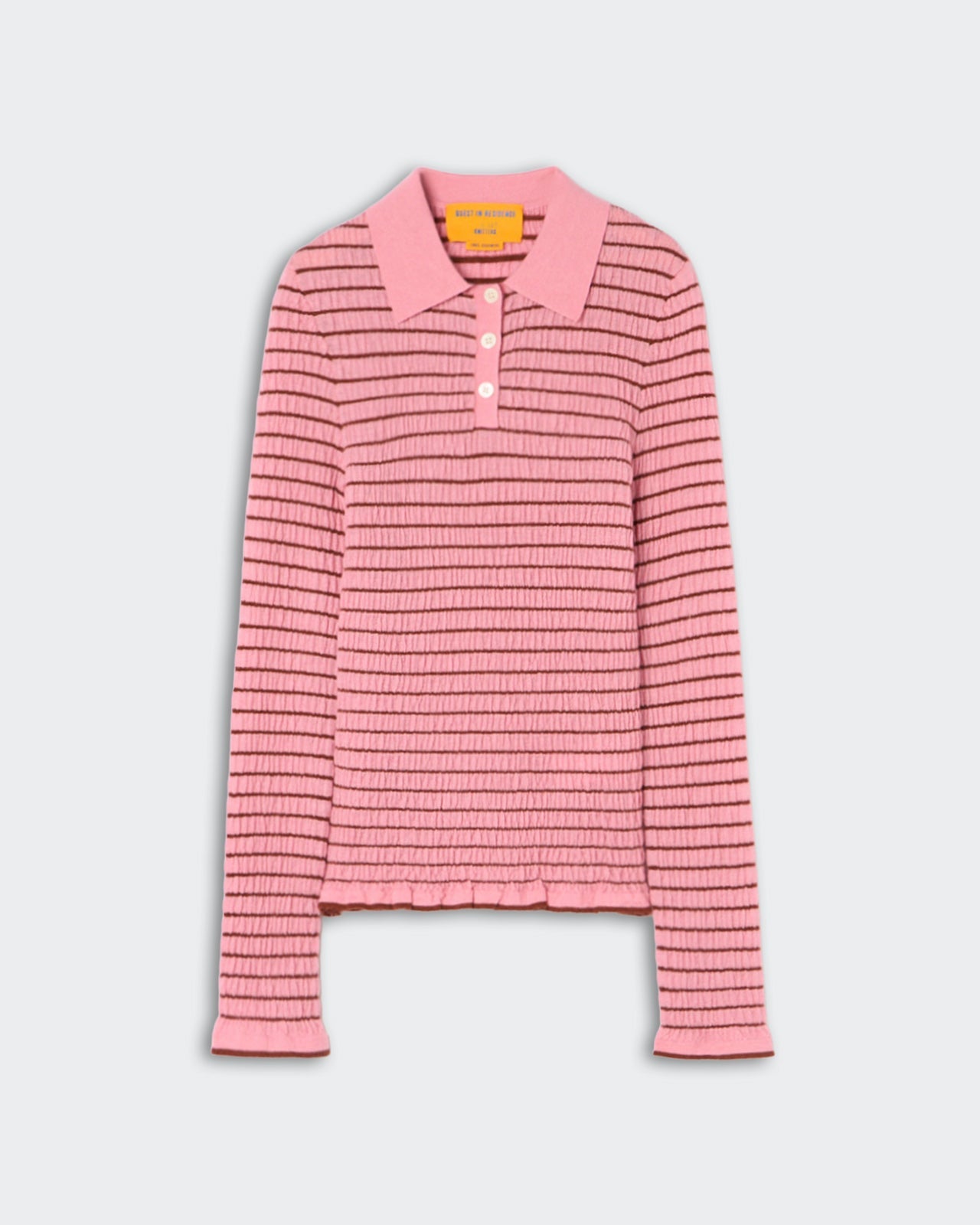 T-shirt Shrunken Polo Pink