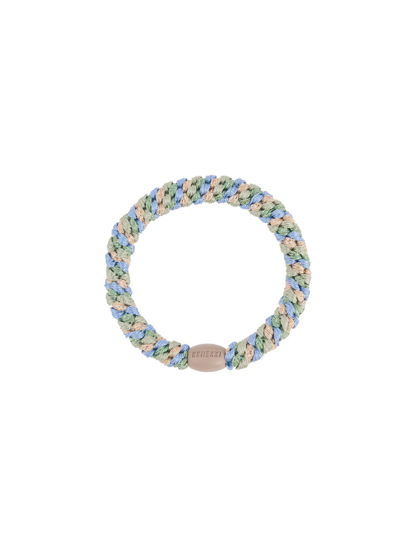 Hair Tie Mix Pistachio Sky & Blue Glitter