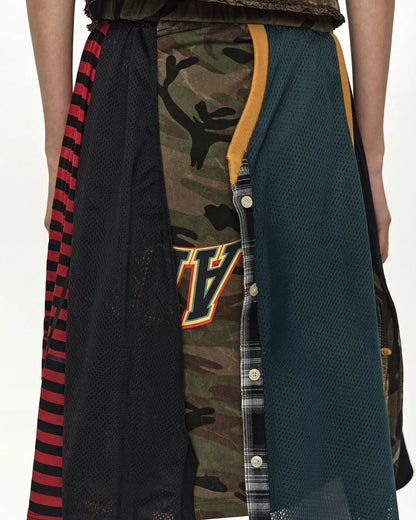 Dress Reworked Jersey Navy