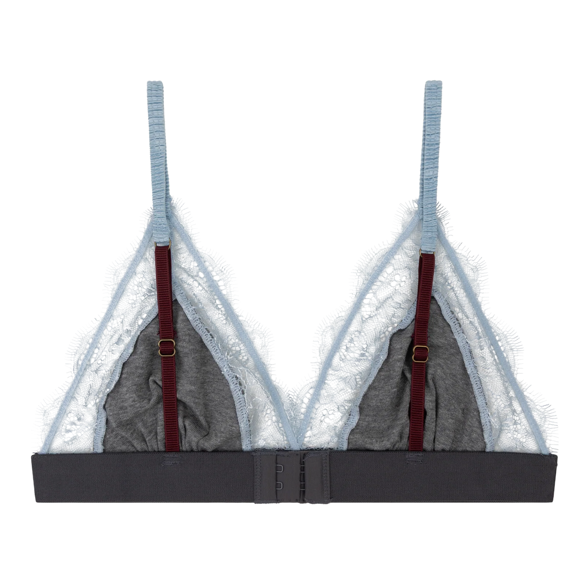 Bralette Love Lace Grey
