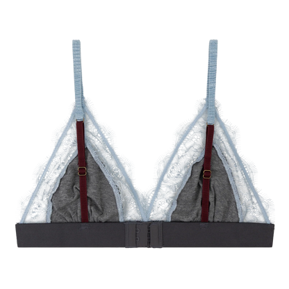 Bralette Love Lace Grey