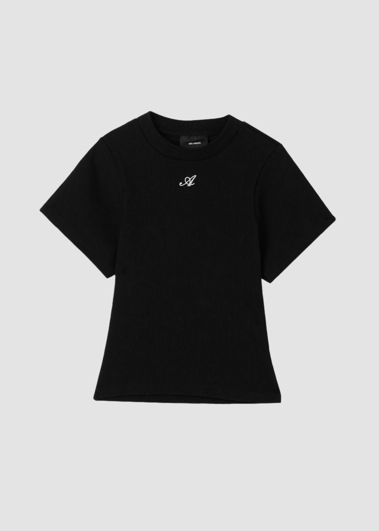 T-shirt Script Black