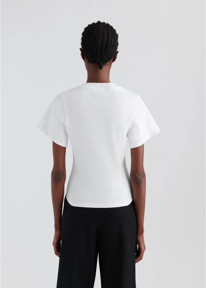 T-shirt Script White