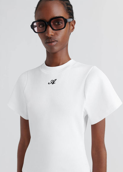 T-shirt Script White