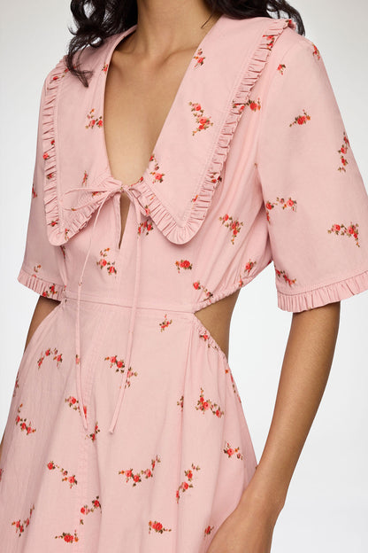Dress Cut Out Pink