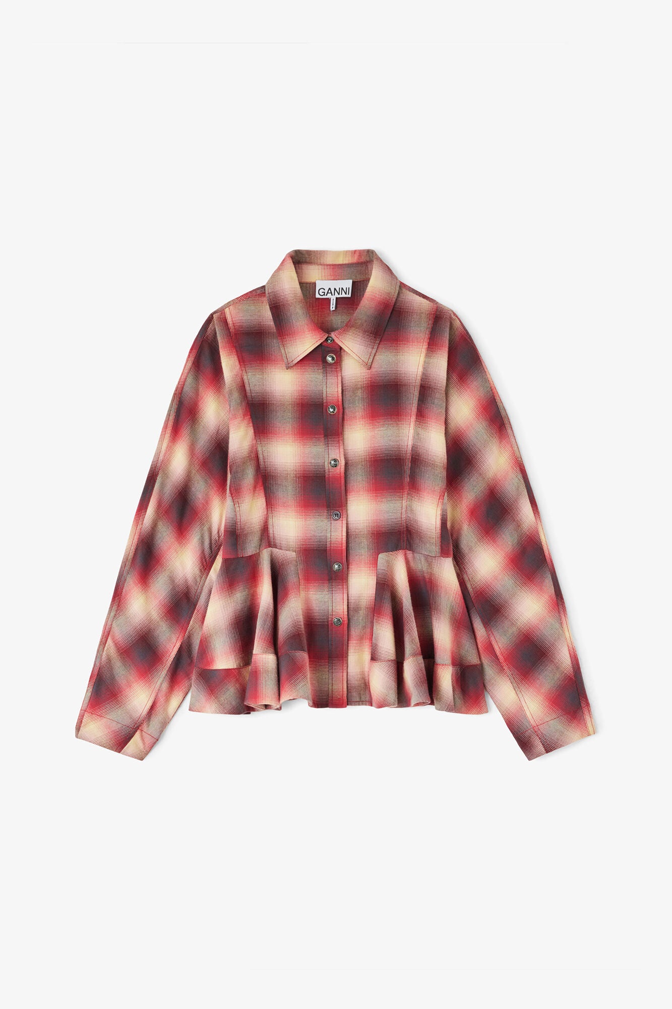 Shirt Flannel Check Red