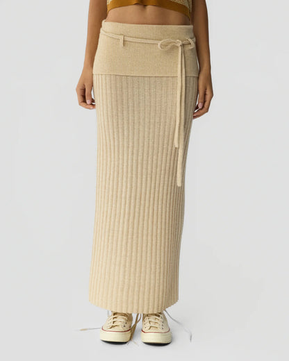 Skirt Lia Long Beige