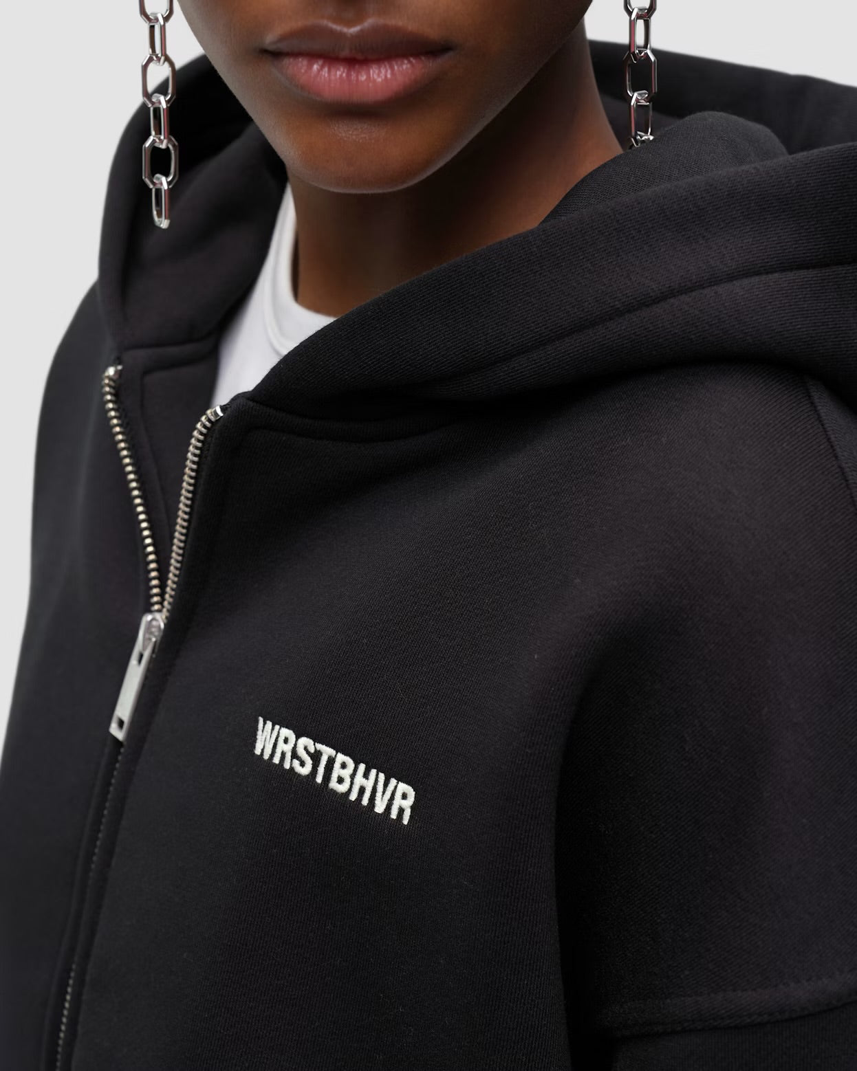 Hoodie Eria V2 Zip Jet Black