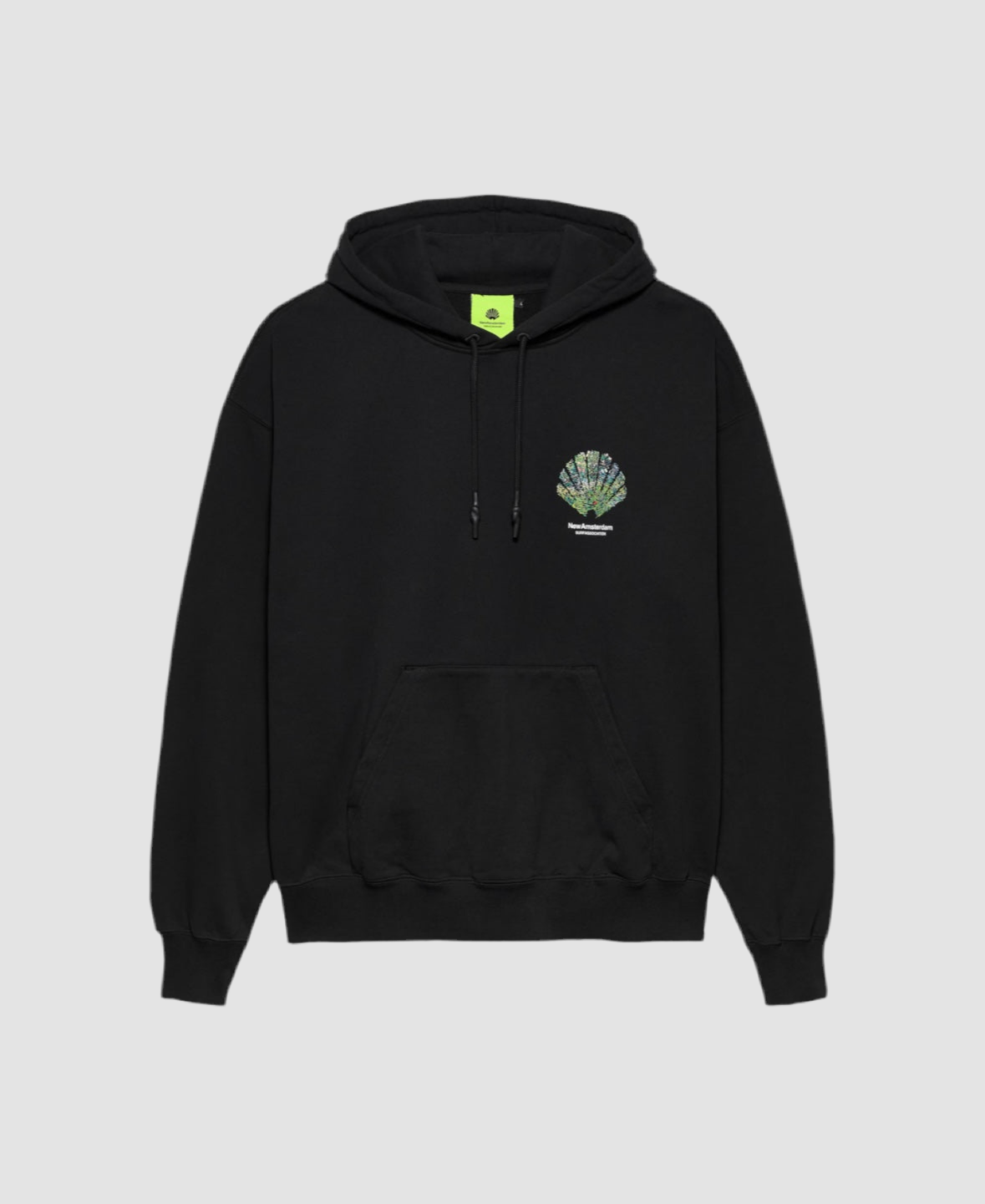 Hoodie Tall Grass Black