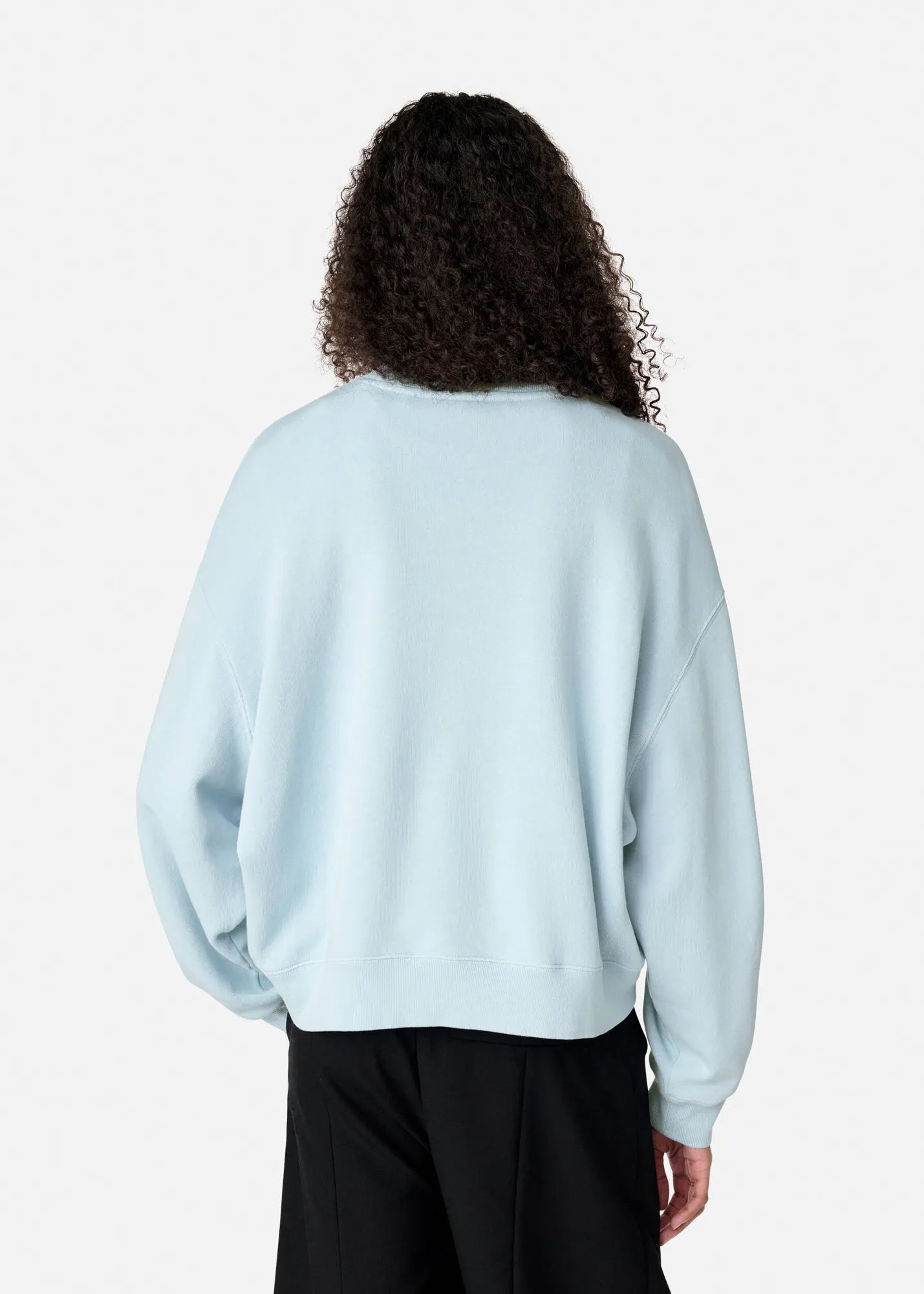 Mikina Distort Washed Ice Blue