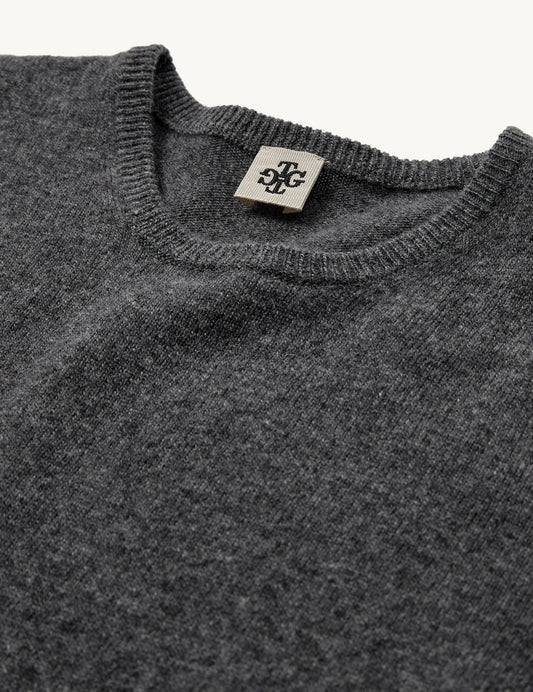 T-shirt Como Knit Grey Melange