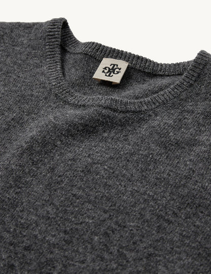 T-shirt Como Knit Grey Melange