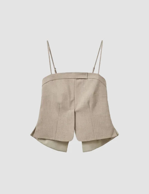 Top Pisano Melange Beige