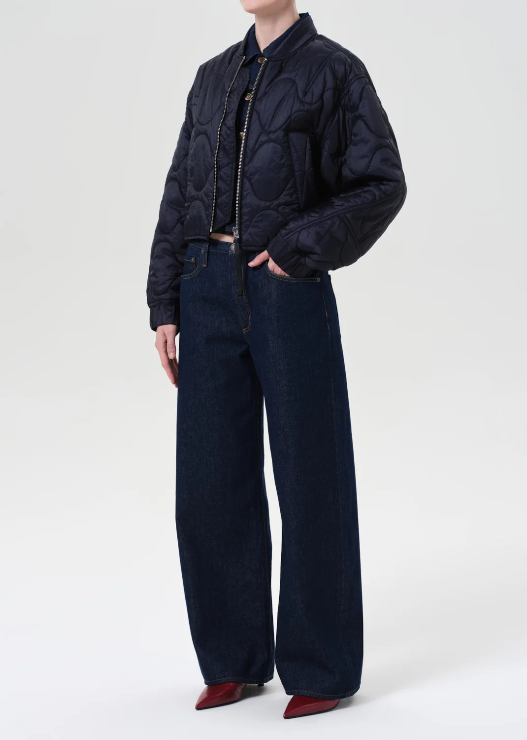 Jacket Iona Quilted Blue