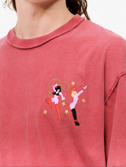 T-shirt Romance Off-Red