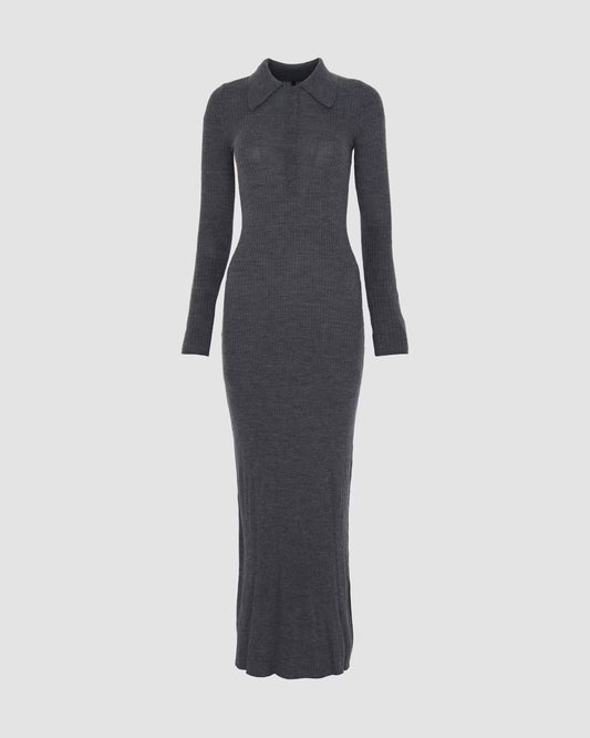 Dress Romi Gray Melange