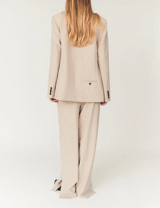 Pants Pisano Melange Beige