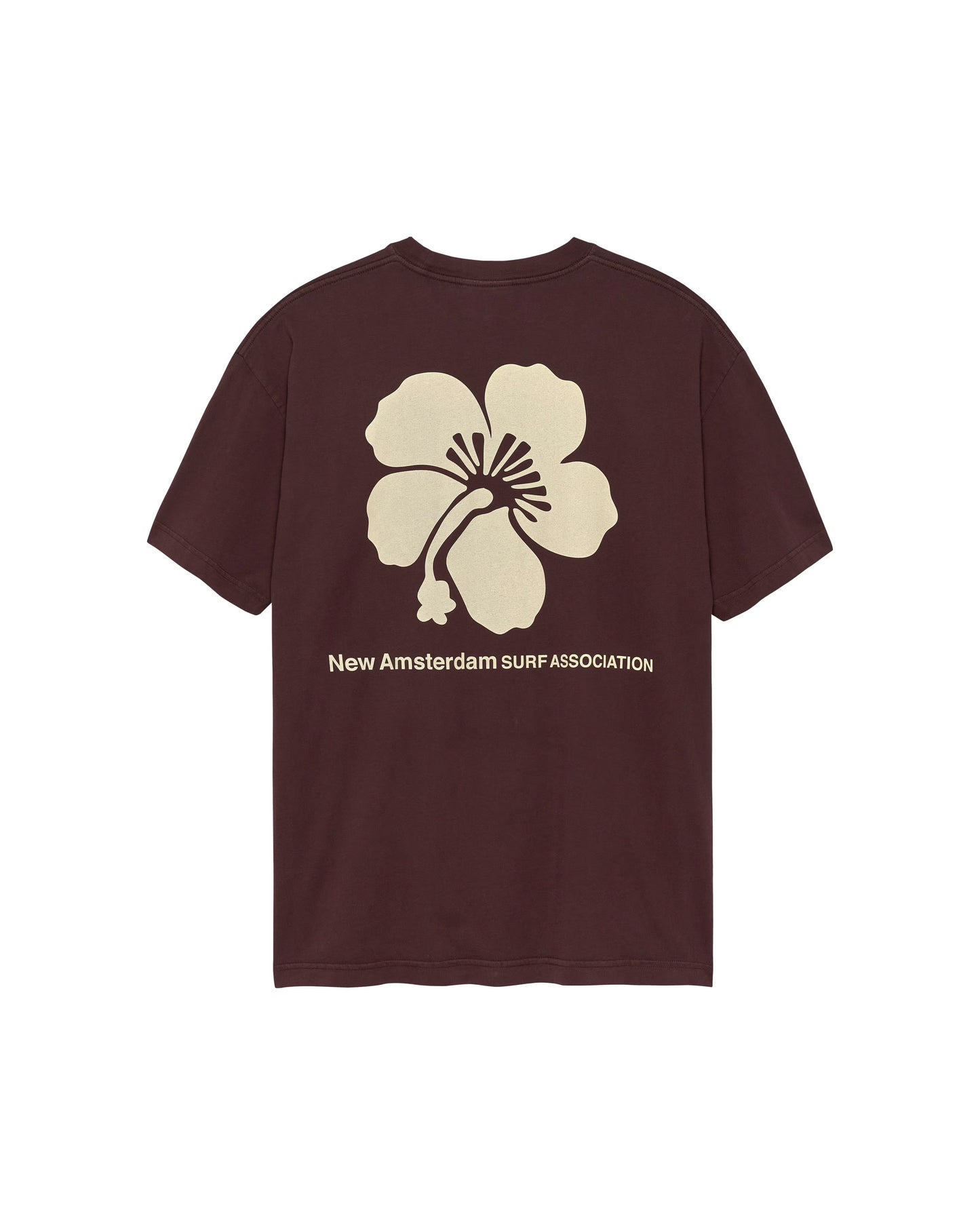 T-shirt Hibiscus Walnut