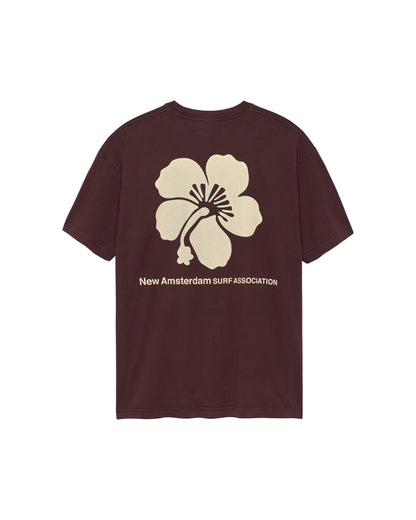 T-shirt Hibiscus Walnut